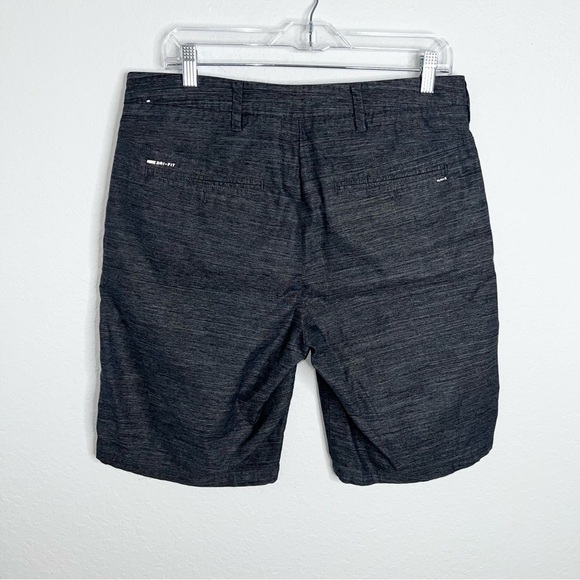 Hurley Nike Shorts Men Size 32 Golf Gray Dri Fit 10.5" Inseam Lightweight DD - Picture 3 of 11